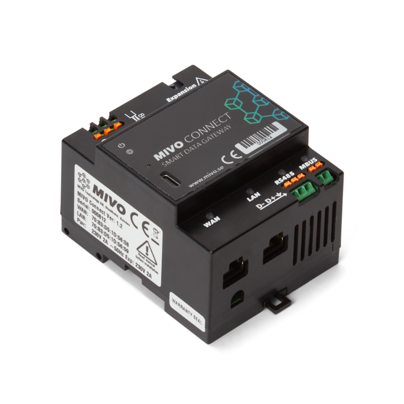 MIVO Connect M-Bus Metering Gateway – Data-insamlingsenhet för fastigheter